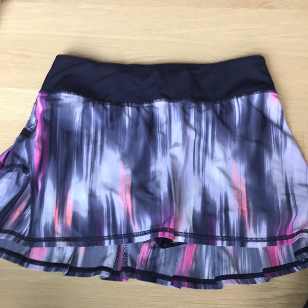 Lululemon tennis skirt with built in shorts